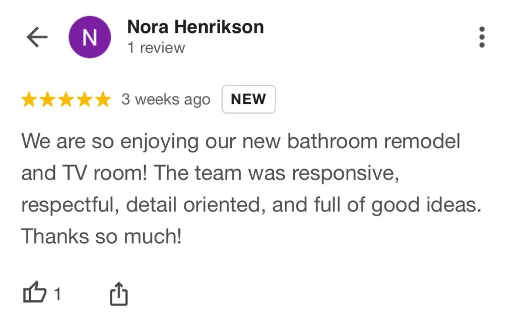 Tub To Shower Remodel customer review